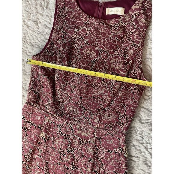 Atar'd State Women's Red and White Lace Dress Size Small - Picture 4 of 10